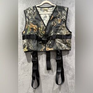 Breaux Mossy Oak Camo Camouflage Hunt Em High Hunting Accessories Vest Top L/XL